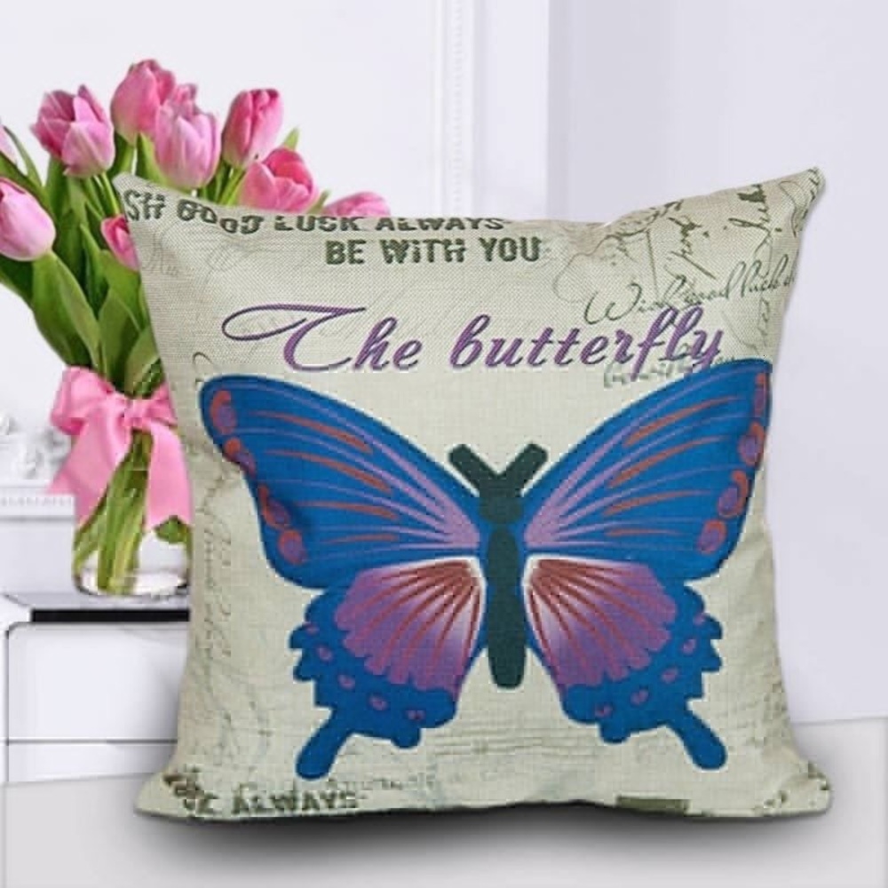 New Butterfly Decorative Throw Pillow